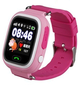 Детские gps часы Smart Baby Watch G72/Q80 wi-fi розовые