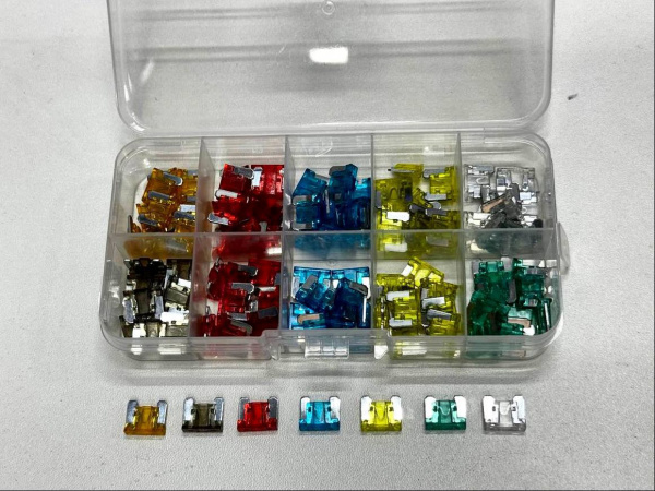 Предохранители в кейсе 100pcs Немец (R220)
