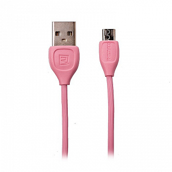 Кабель Remax Lesu RC-050m USB - micro USB, розовый