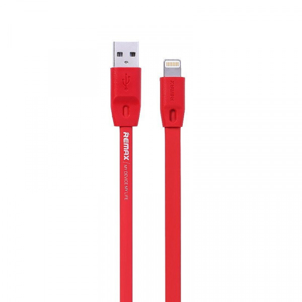Кабель Remax Full Speed RC-001i, lightning, 1 м, красный