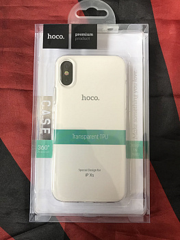 Чехол Hoco Light TPU для iPhone XS, прозрачный