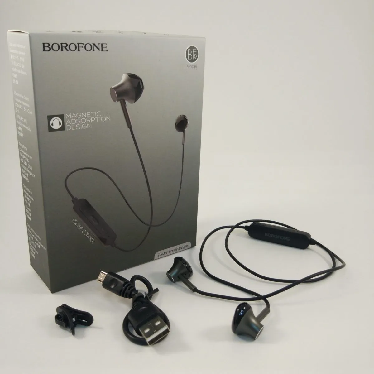 Беспроводные наушники Borofone BE19 URun Sports