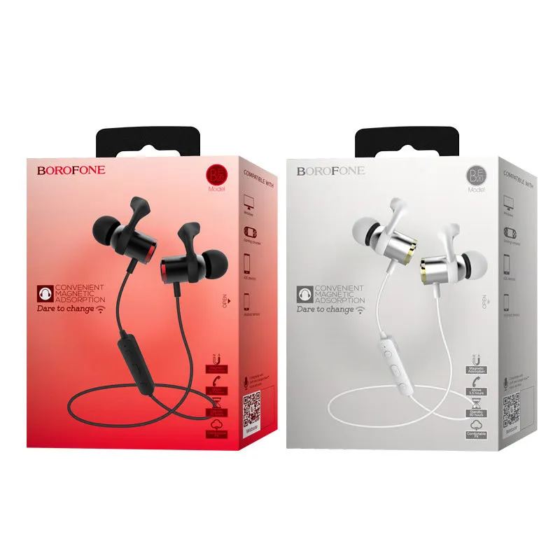 Беспроводные наушники Borofone BE20 EMotion sports