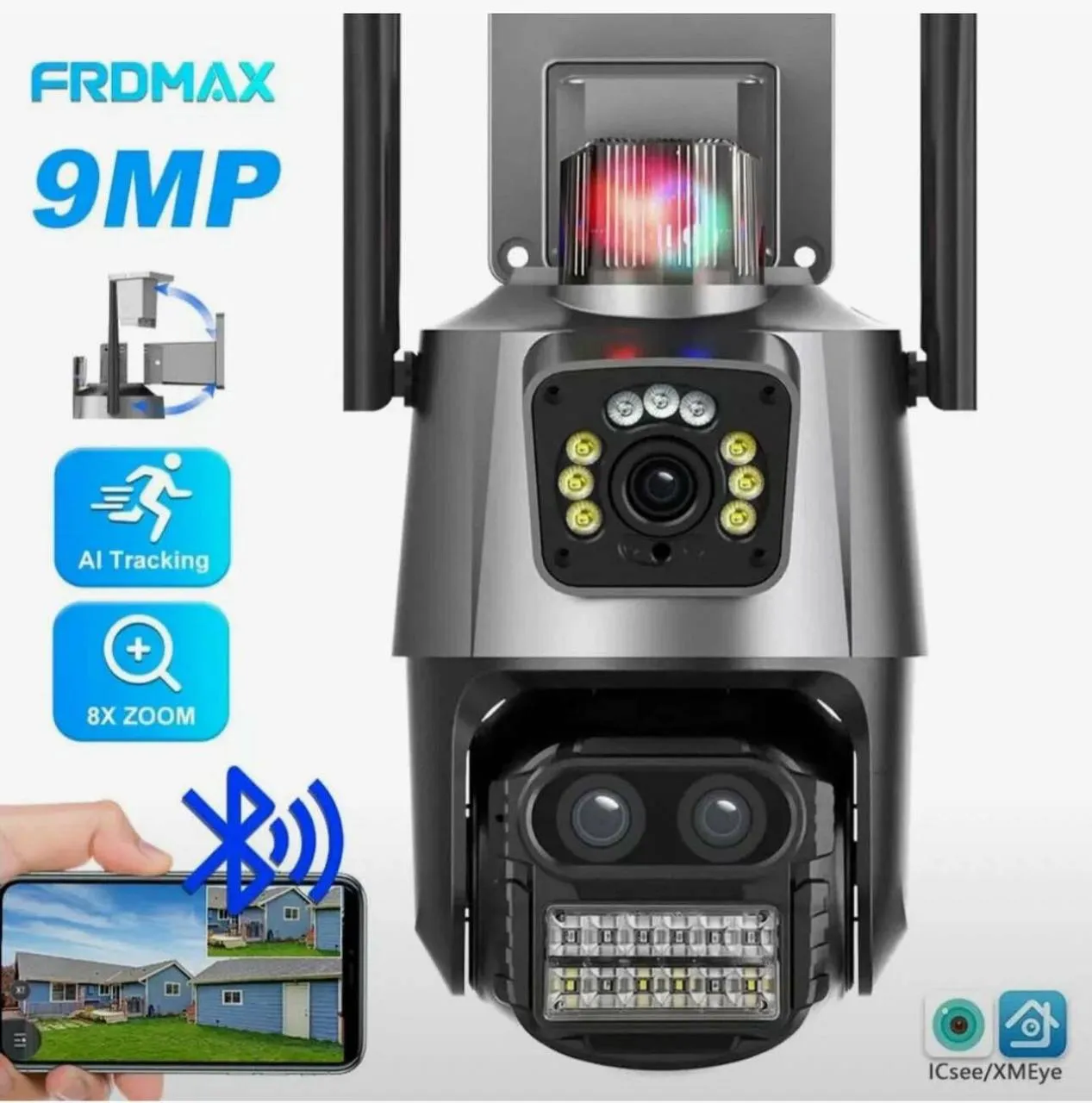 Уличная wifi камера видеонаблюдения с микрофоном P11