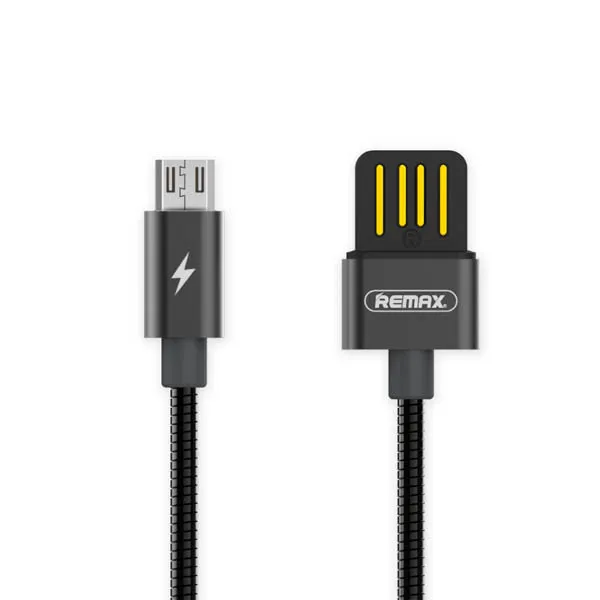 Кабель Remax Tinned RC-080m USB - micro USB, черный