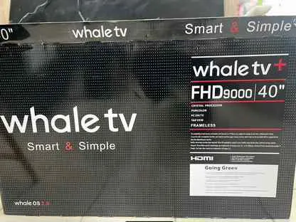 Телевизор SMART TV Whale FHD9000 40