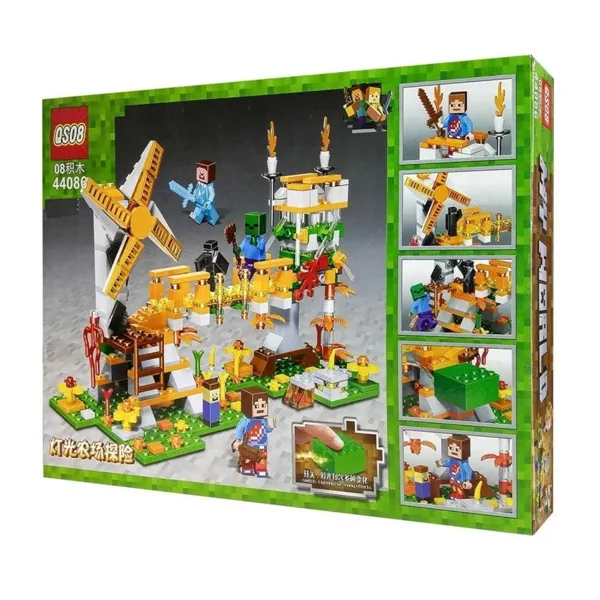 Конструктор QS08 My World 44086 Золотой мост 463 деталей