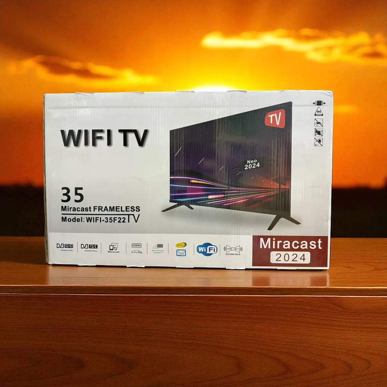 Телевизор  WIFI TV Miracast 35F22V